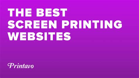 screen printing websites  inspired designs printavo