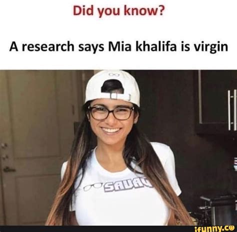 Did You Know A Research Says Mia Khalifa Is Virgin Seo Title