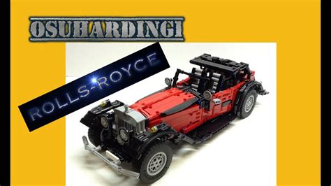 rolls royce phantom ii coupe lego technic review