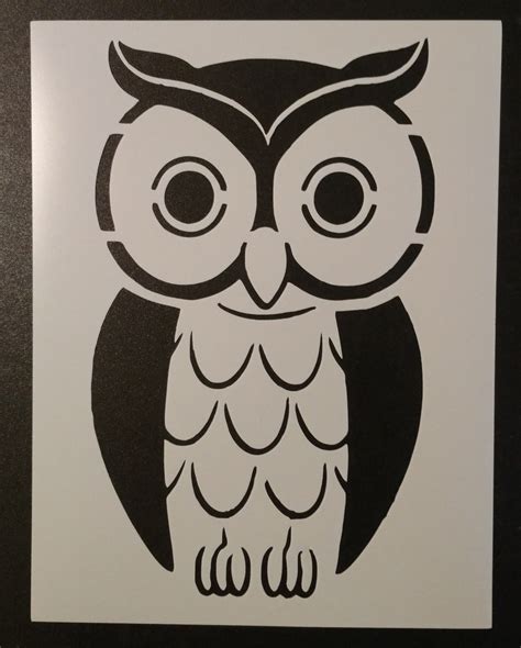 owl stencil  custom stencils