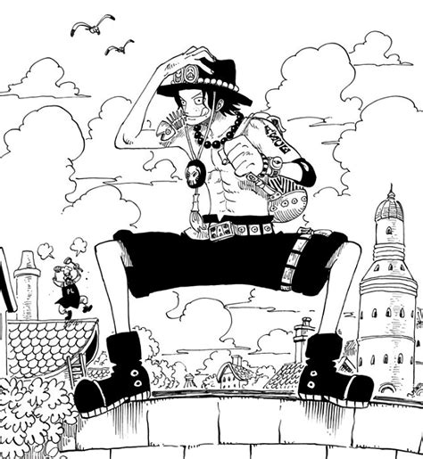 Ace S Great Blackbeard Search The One Piece Wiki Manga