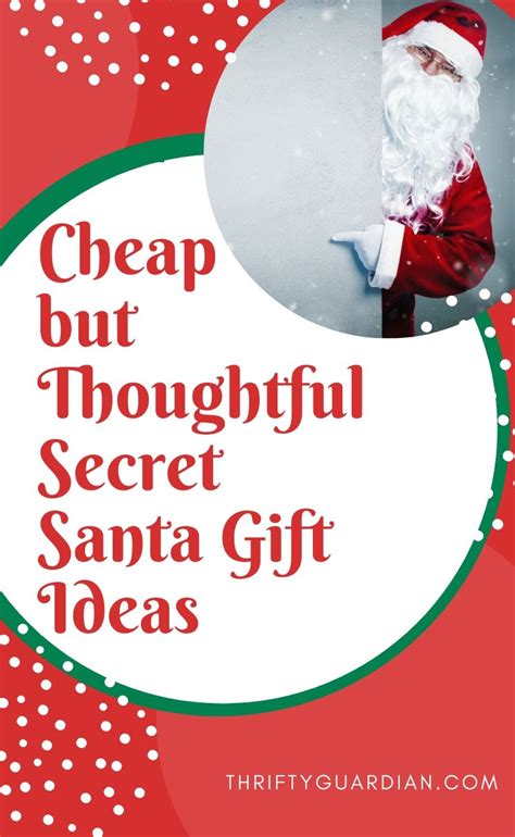 cheap  thoughtful gifts  secret santa coworker holiday gifts