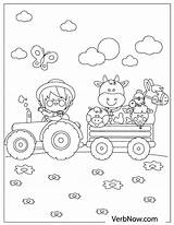 Tractors Verbnow Farmer sketch template