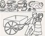 Pioneer Coloring Clipart Handcart Pages Lds Children Clip Cart Template Activities Cliparts Clipground Happy Primary Singing Supplies Library Choose Board sketch template