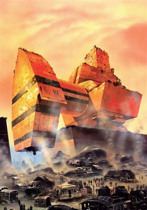 Chris Foss With Images Science Fiction Artwork 70s