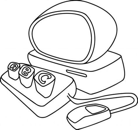 computer coloring pages printable coloring pages  kids coloring