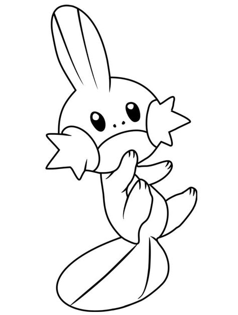 mudkip  coloring page  printable coloring pages  kids