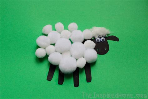 sheep crafts  kids  inspired home