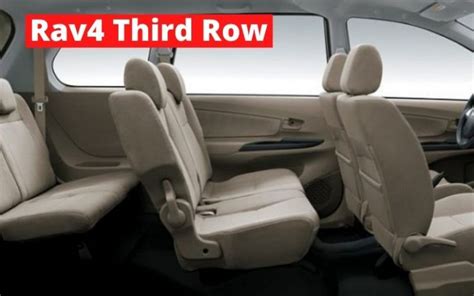 Does The Toyota Rav4 Have 3rd Row Seating