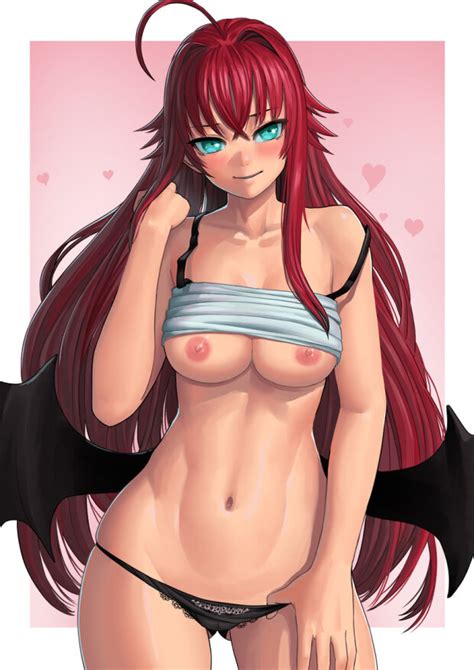 Rias Gremory High Shool Dxd Drawn By Lasterk Derpderpderp
