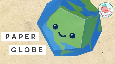 paper globe template flyer template