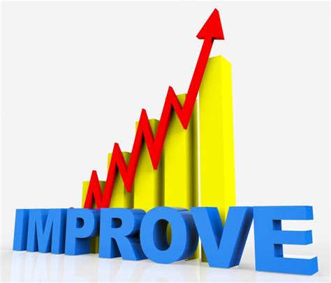 improve graph  improvement plan  data  stock photo