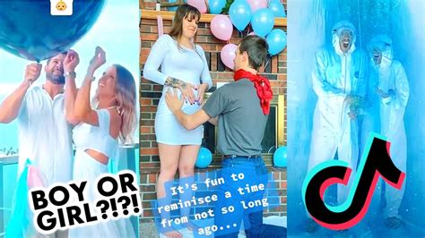 Best Pregnancy Gender Reveal Tik Tok Compilation Tiktok Gender Reveal