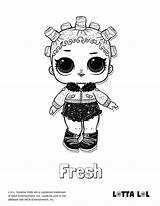 Lol Coloring Glitter Fresh Pages Series Surprise Doll Dolls Printable Sheets Color Colouring Choose Board sketch template