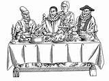 Feast Medieval Food Master House Ledbury sketch template