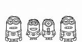 Coloring Pages Despicable sketch template