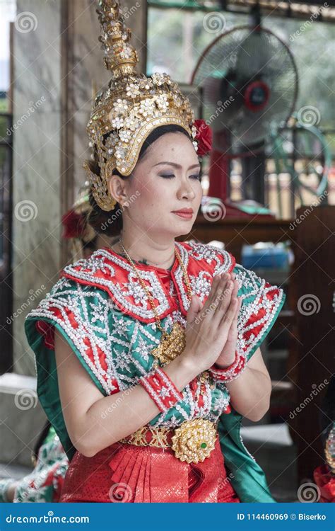 Traditional Religious Dancer In Thailand Editorial Stock Image Image