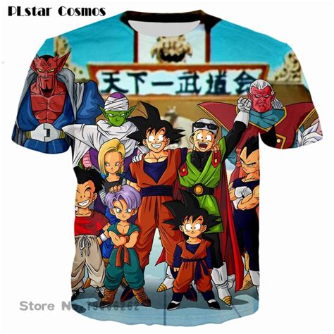 Hipster 3d T Shirt Anime Dragon Ball Z T Shirts Funny Team Vegeta Goku