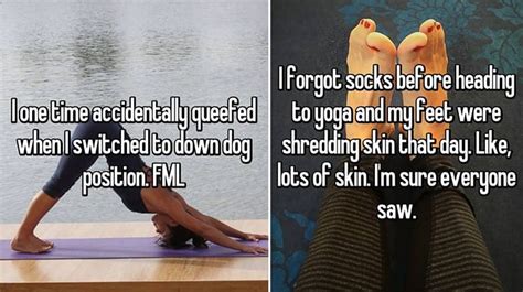 people share   embarrassing yoga experiences