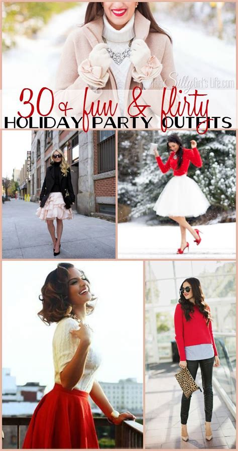 fun  flirty holiday party outfits  fancy  casual ideas