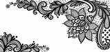 Lace Clipart Library Cliparts Label sketch template