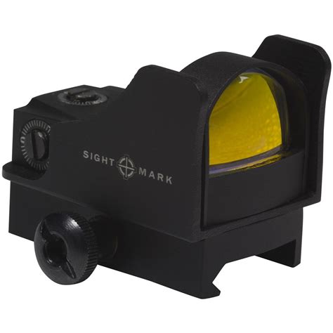 sightmark mini shot pro spec sight  riser mount  red dot sights  sportsmans guide