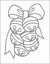Coloring Pages Jingle Bells Christmas sketch template