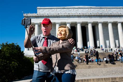 People Are Hate Buying Donald Trump And Hillary Clinton Masks For