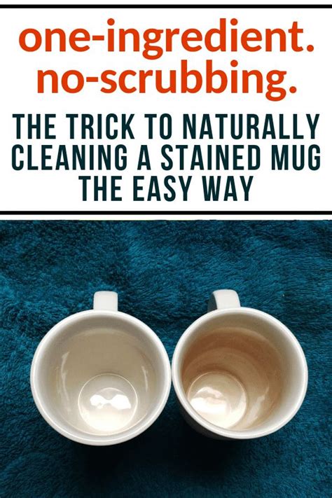 naturally clean  stained mug   ingredient clean coffee