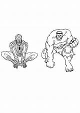 Hulk Colorir Spiderman Aranha Cappy Hamster sketch template
