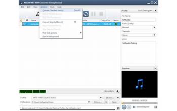 Xilisoft Audio Converter screenshot #5