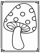 Mushroom Coloring Printable Pages Color Print Getdrawings Getcolorings Pa sketch template