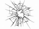 Glass Broken Shattered Bullet Hole Window Shatter Drawing Vector Cracked Break Drawings Svg Tattoo Getdrawings Paintingvalley Collection Sketches Made Google sketch template
