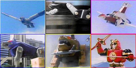 Zords In Mighty Morphin Power Rangers