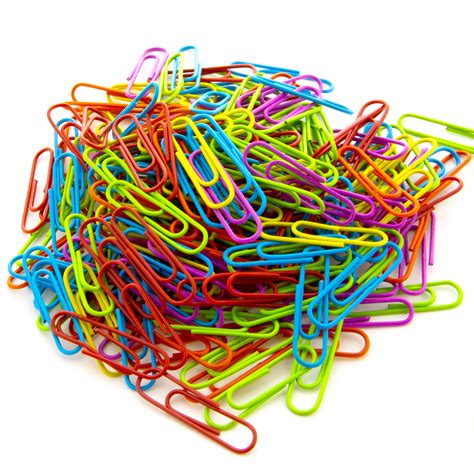 paper clip mm  regular color pack bazic products bazic products