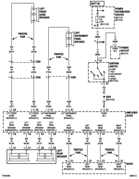 pt cruiser car stereo wiring diagram