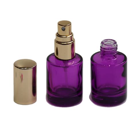 9ml purple round empty nail polish bottle high quality