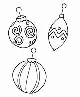Coloring Christmas Pages Ornament Ornaments Printable Decorations Tree Print Color Quickly Getcolorings Getdrawings sketch template