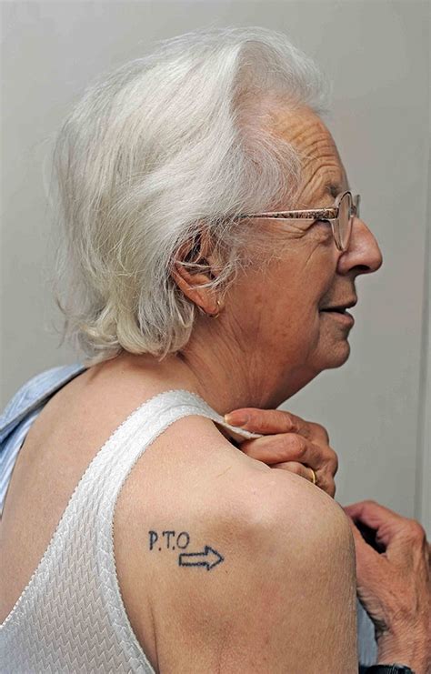 badass granny gets a special tattoo in hopes of a peaceful