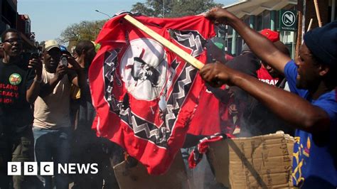 why people in eswatini are protesting bbc news
