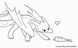 Toothless Coloring Pages Dragon Baby Hiccup Line Cute Nom Om Printable Clipart Library Color Deviantart Popular Getcolorings Coloringhome sketch template