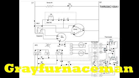 trane heat pump wiring diagram wiring diagram