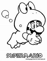 Mario Coloring Pages Super Print Paper Printable Getcolorings Color sketch template