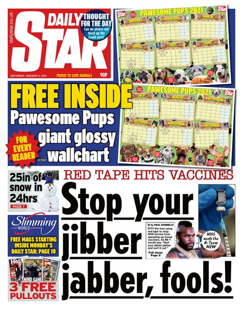 daily star front page   january  tomorrows papers today