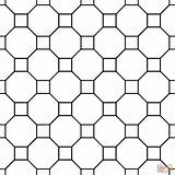 Tessellation Octagon Tessellations Supercoloring Teselados Colorare Mosaico Teselado Cuadrados Geometric Tesselation Ottagoni Quadrati Cif Octógonos Tlakovanje Matematika Dibujos Tesselations sketch template