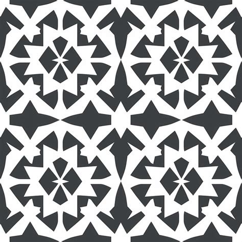 premium ai image  black  white pattern   design