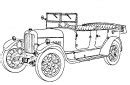 vintage cars coloring pages