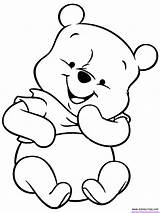 Coloring Pages Pooh Baby Disney Winnie Bear Choose Board sketch template