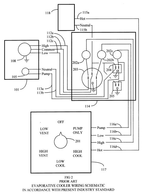 wiring diagram   swamp cooler