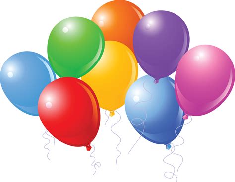 picture  birthday balloons clipart